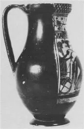 OLPE (ATHENIAN, BLACK-FIGURE)