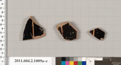 Terracotta fragments of oinochoai (jugs)