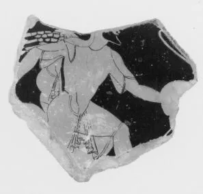 CUP, FRAGMENT (ATHENIAN, RED-FIGURE)