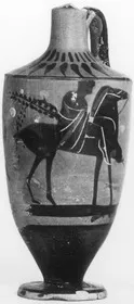 LEKYTHOS (ATHENIAN, BLACK-FIGURE)