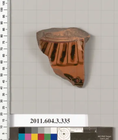 Terracotta fragment of a neck-amphora (jar)