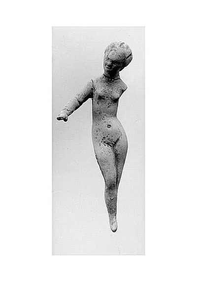 applique de vase  ; figurine