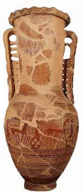 AMPHORA, NECK (PROTOATTIC)