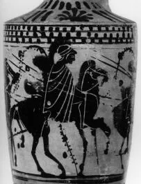 LEKYTHOS (ATHENIAN, BLACK-FIGURE)