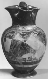 OINOCHOE (ATHENIAN, BLACK-FIGURE)