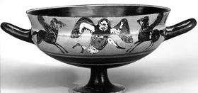 CUP, SIANA (ATHENIAN, BLACK-FIGURE)
