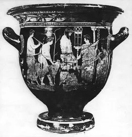 KRATER, BELL (ATHENIAN, RED-FIGURE)