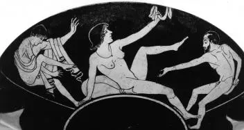 CUP B (ATHENIAN, RED-FIGURE)