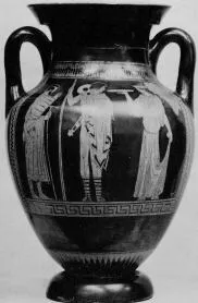 AMPHORA, BELLY, TYPE B (ATHENIAN, RED-FIGURE)