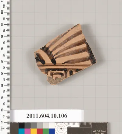 Terracotta fragment of a krater (deep bowl)