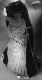 PELIKE, FRAGMENT (ATHENIAN, RED-FIGURE)