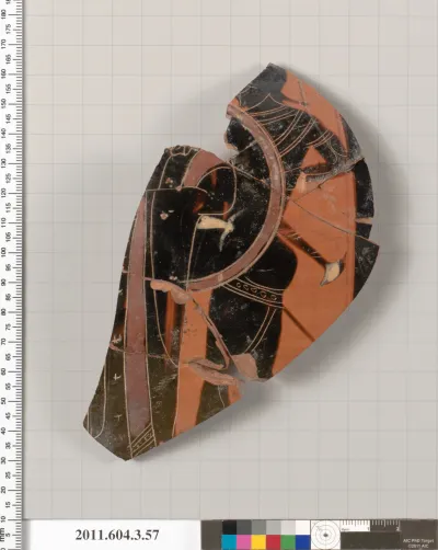 Terracotta fragment of an amphora (jar)