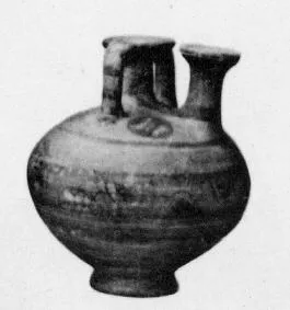 STIRRUP JAR (MYCENEAN)