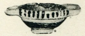 CUP (CORINTHIAN, BLACK PATTERN)