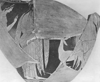 AMPHORA, BELLY, TYPE A, FRAGMENTS (ATHENIAN, RED-FIGURE)