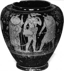 STAMNOS (ATHENIAN, RED-FIGURE)