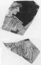 CUP, FRAGMENTS (ATHENIAN, RED-FIGURE)