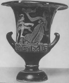 KRATER, CALYX (ATHENIAN, RED-FIGURE)
