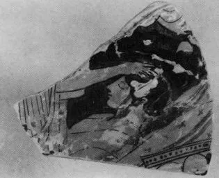 LOUTROPHOROS, FRAGMENT (ATHENIAN, RED-FIGURE)