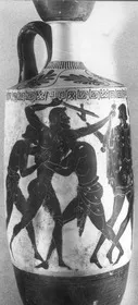 LEKYTHOS (ATHENIAN, BLACK-FIGURE)