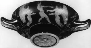 CUP B (ATHENIAN, RED-FIGURE)