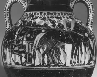 AMPHORA, BELLY, TYPE A (ATHENIAN, BLACK-FIGURE)