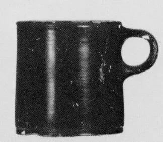MUG (SOUTH ITALIAN, BLACK GLAZE)
