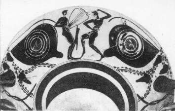 CUP A (ATHENIAN, BLACK-FIGURE)