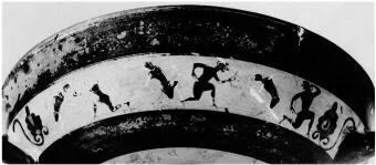 CUP, LITTLE MASTER BAND (ATHENIAN, BLACK-FIGURE)