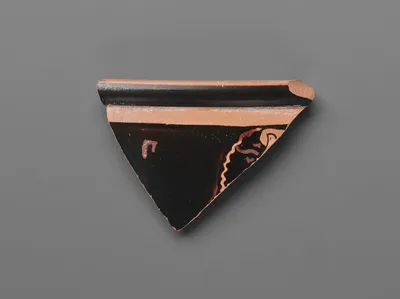 Attic Red-Figure Kantharos Fragment