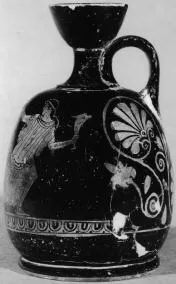 LEKYTHOS, SQUAT (ATHENIAN, RED-FIGURE)
