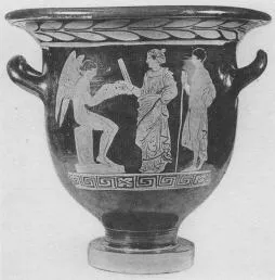 KRATER, BELL (SOUTH ITALIAN, LUCANIAN, RED-FIGURE)