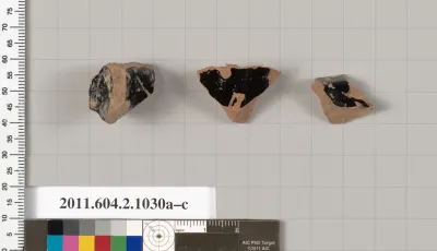 Terracotta fragments of oinochoai (jugs)