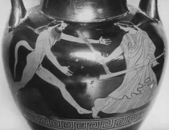 AMPHORA, NECK (ATHENIAN, RED-FIGURE)