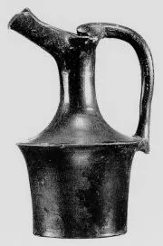 OINOCHOE (SOUTH ITALIAN, APULIAN, BLACK GLAZE)