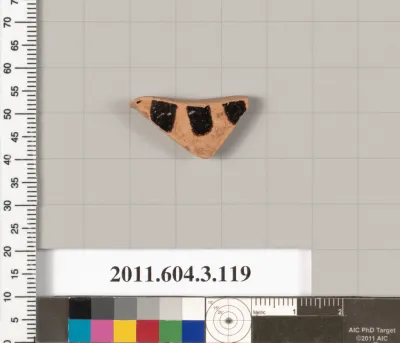 Terracotta fragment of an amphora (jar)