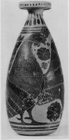 ALABASTRON (CORINTHIAN, BLACK-FIGURE)