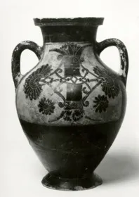 AMPHORA, BELLY, TYPE B (ATHENIAN, BLACK-FIGURE)