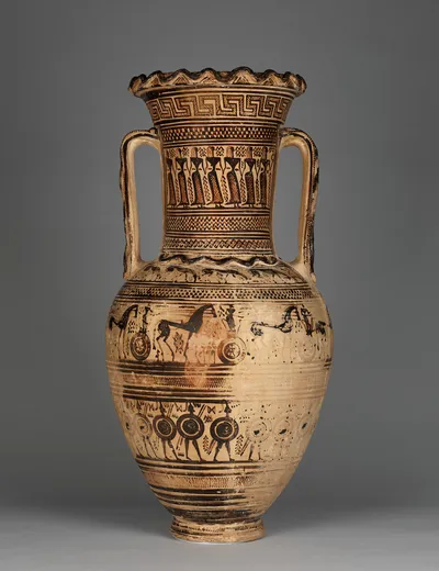 Funerary Amphora with Scenes of Mourning