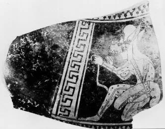 HYDRIA, FRAGMENT (ATHENIAN, RED-FIGURE)