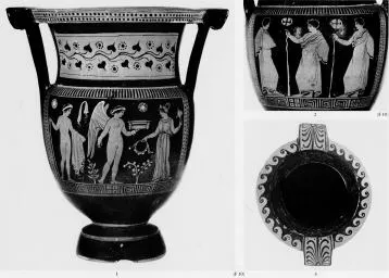 KRATER, COLUMN (SOUTH ITALIAN, APULIAN, RED-FIGURE)