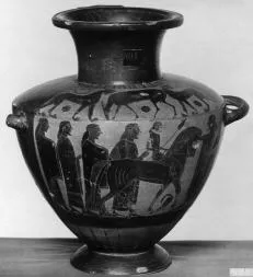 HYDRIA (ATHENIAN, BLACK-FIGURE)