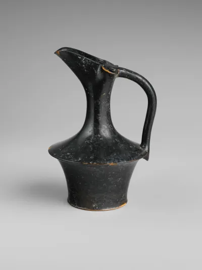 Terracotta oinochoe (jug)