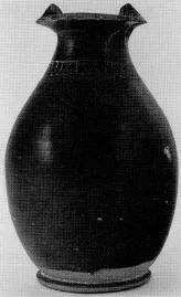 OINOCHOE (SOUTH ITALIAN, GNATHIAN, BLACK GLAZE)