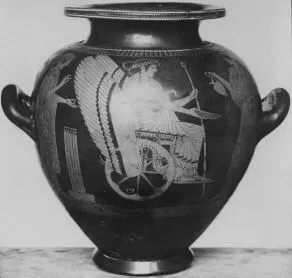 STAMNOS (ATHENIAN, RED-FIGURE)