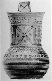 TANKARD (ATHENIAN GEOMETRIC, OUTLINE)