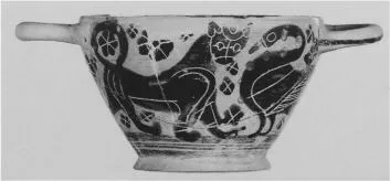 SKYPHOS (ATHENIAN, BLACK-FIGURE)