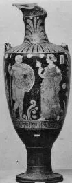 AMPHORA, NECK (SOUTH ITALIAN, CAMPANIAN, RED-FIGURE)
