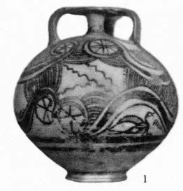 STIRRUP JAR (MINOAN)