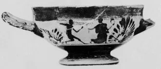 CUP SKYPHOS (ATHENIAN, BLACK-FIGURE)
